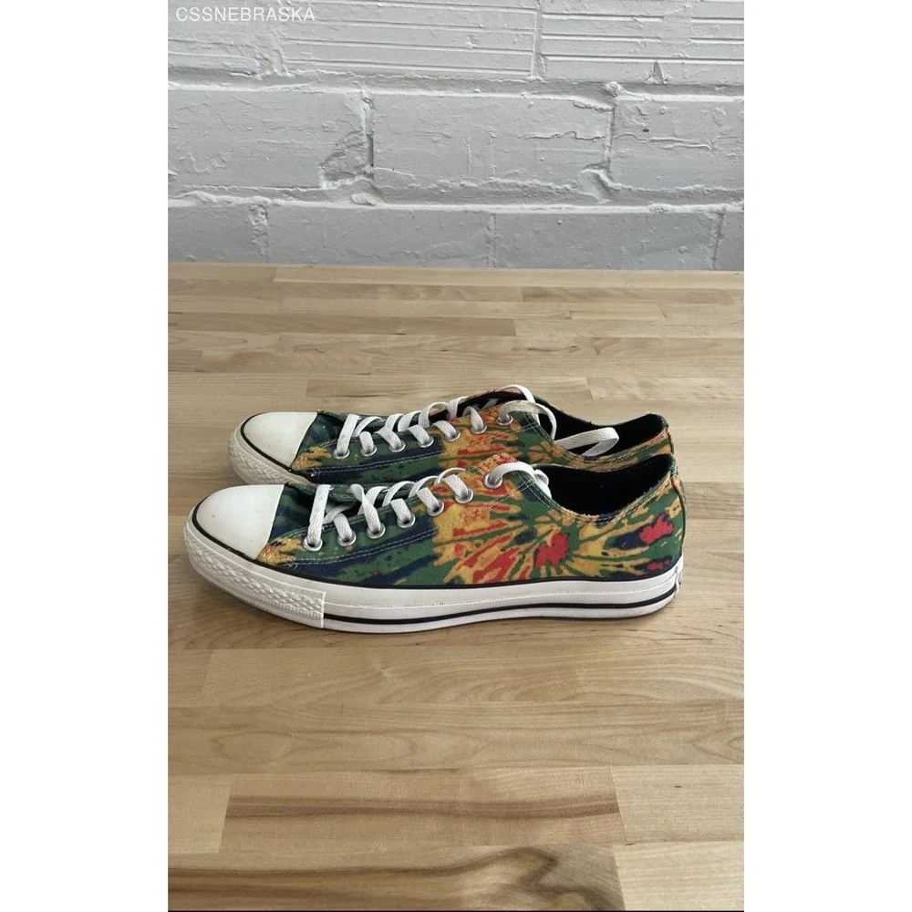 CONVERSE Multi Color Men's Canvas Designer sneakers SB 08‎ 01 S48 - Size 10 - Picture 2 of 8